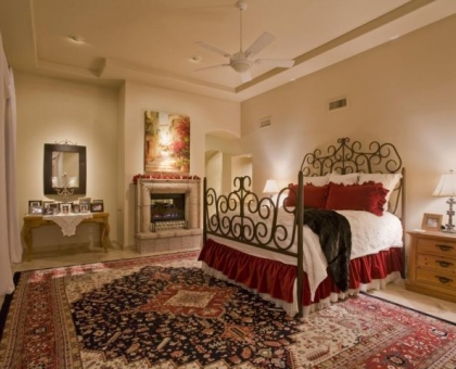 Holiday Master Bedroom Built by Carmel Homes Design Group LLC